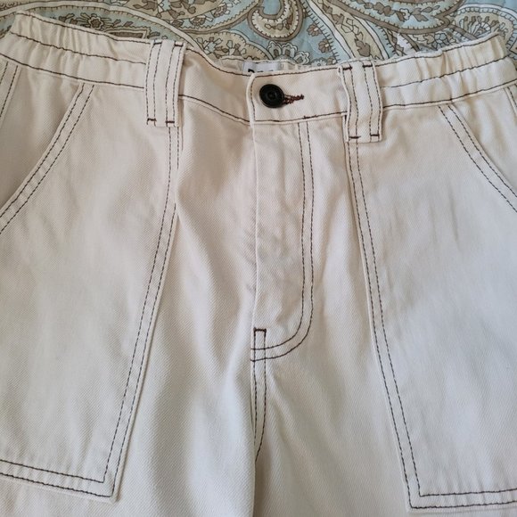 BDG Tan Cargo Flared Pants - Waist 30 - Length 30 - Picture 2 of 8